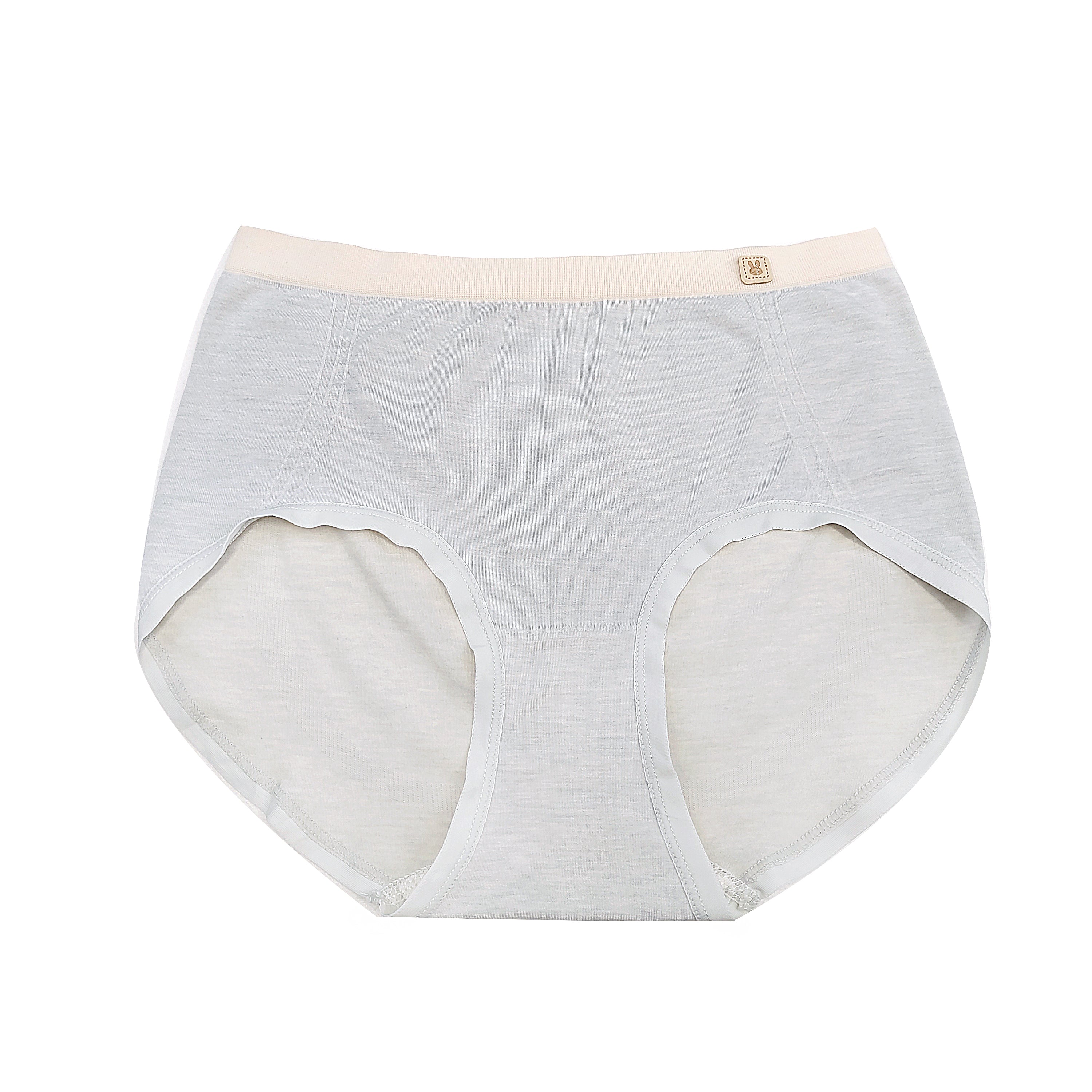 Women Stretch Underwear for Teen Girls Mid Waist Brief Comfort Multicolor 5 packs